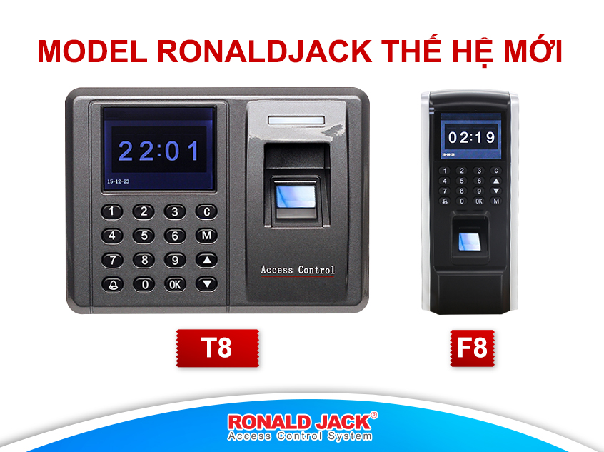Ronal Jack thương hiệu máy chấm công được ưa chuộng nhất Việt Nam