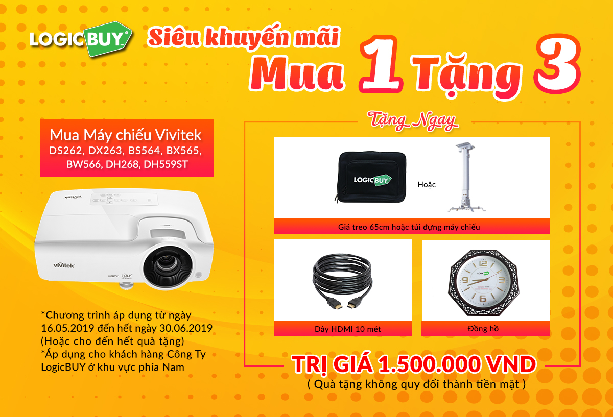 Chương trình khuyến mãi Mua 1 Tặng 3