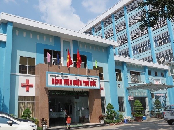 Công trình thực hiện ở bệnh viện thủ đức