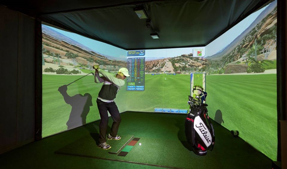 Giải pháp phòng tập Golf 3D – Vivitek tại nhà