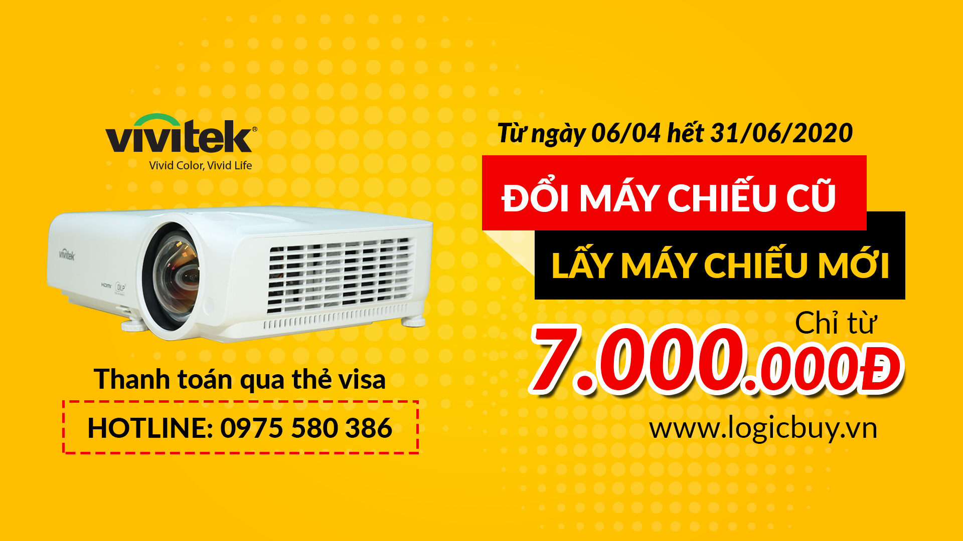 Công ty LogicBUY cùng hãng Vivitek tri ân khách hàng Việt Nam!