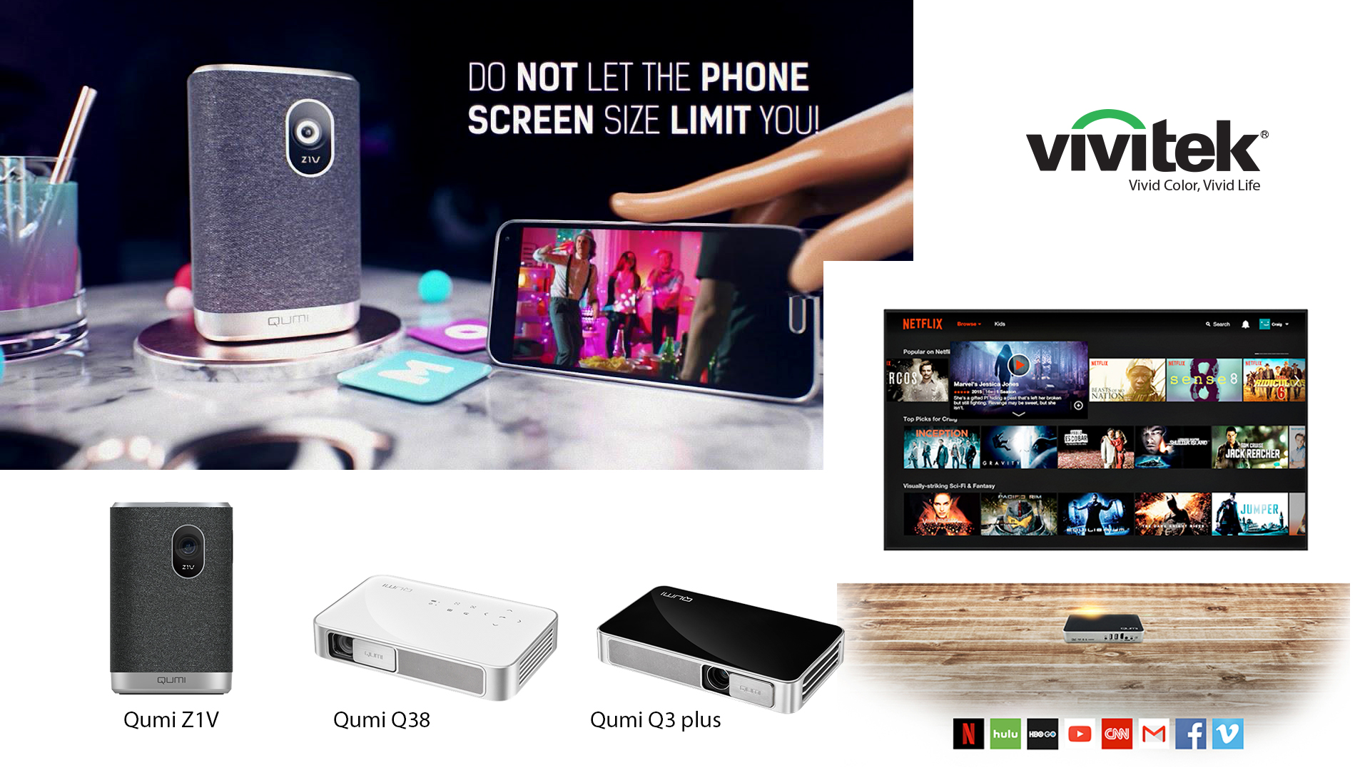 Máy chiếu mini, Lợi ịch khi sử dụng