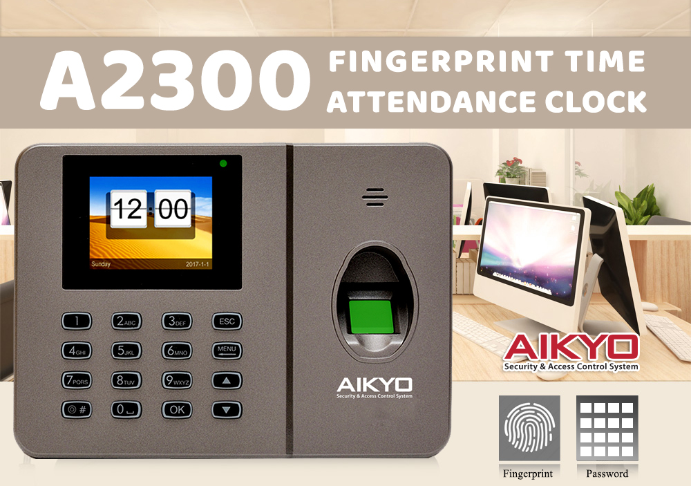 Máy chấm công vân tay Aikyo A2300 – Giải pháp máy chấm công hiện đại