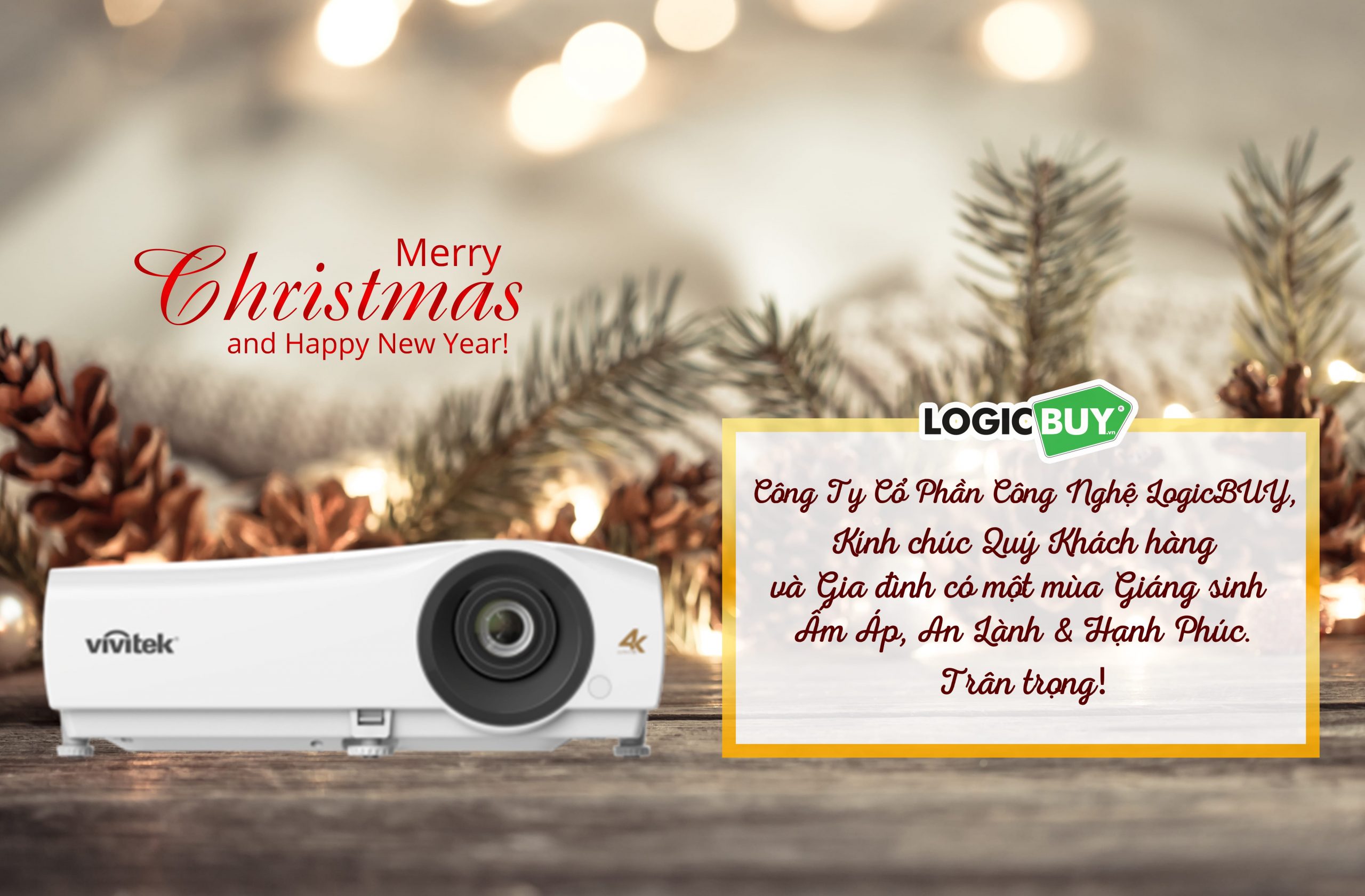 Công ty LogicBUY | Chúc mừng giáng sinh và năm mới 2021