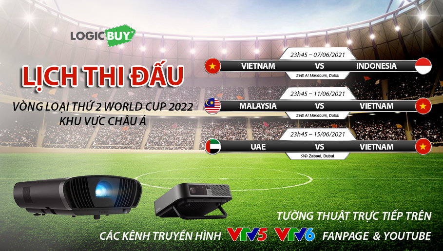 Máy chiếu thông minh xem bóng đá tại nhà hot nhất 2021