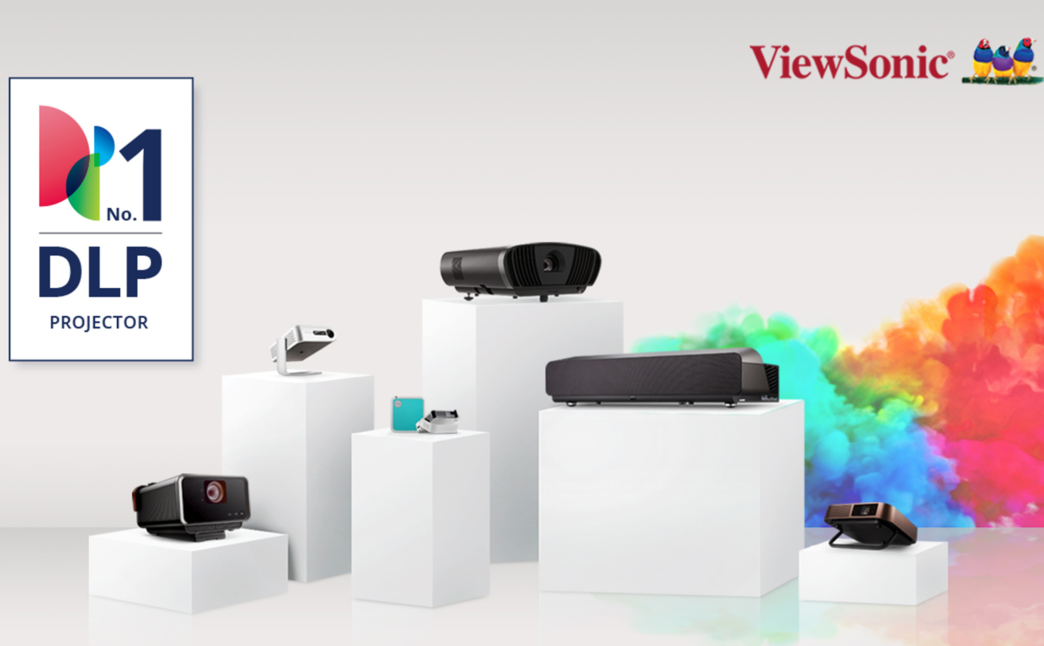 ViewSonic đạt vị trí số 1 thế giới về thị phần máy chiếu DLP