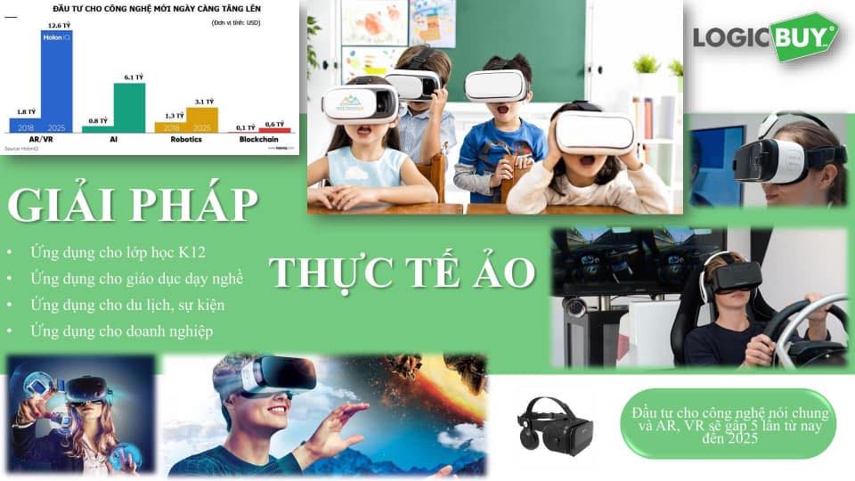 Công nghệ thực tế ảo AR, VR cho giáo dục