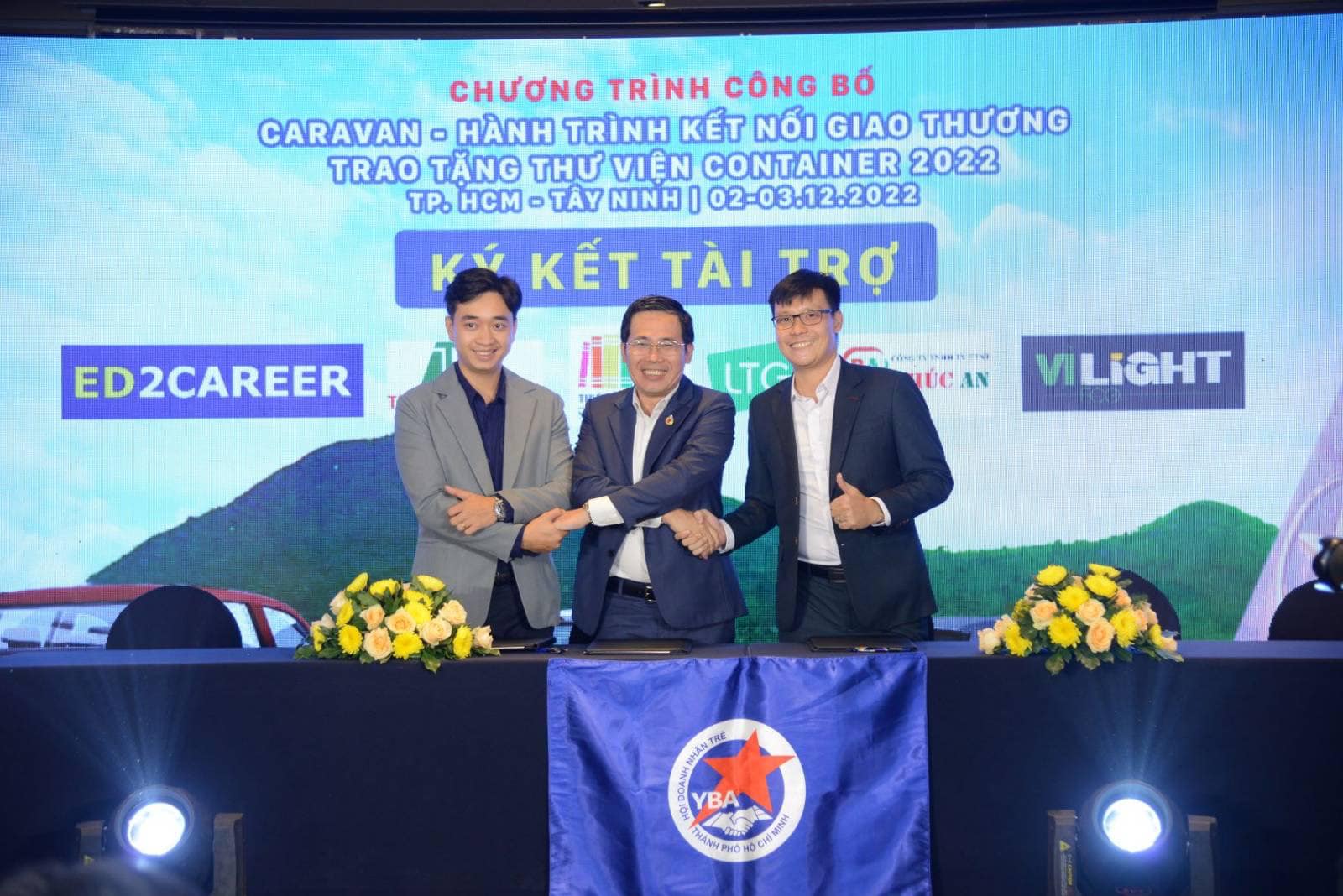 LTG tiếp tục đồng hành cùng Hội Doanh nhân trẻ TPHCM (YBA) trao tặng Thư viện Container đến các trẻ em nghèo tỉnh Tây Ninh.
