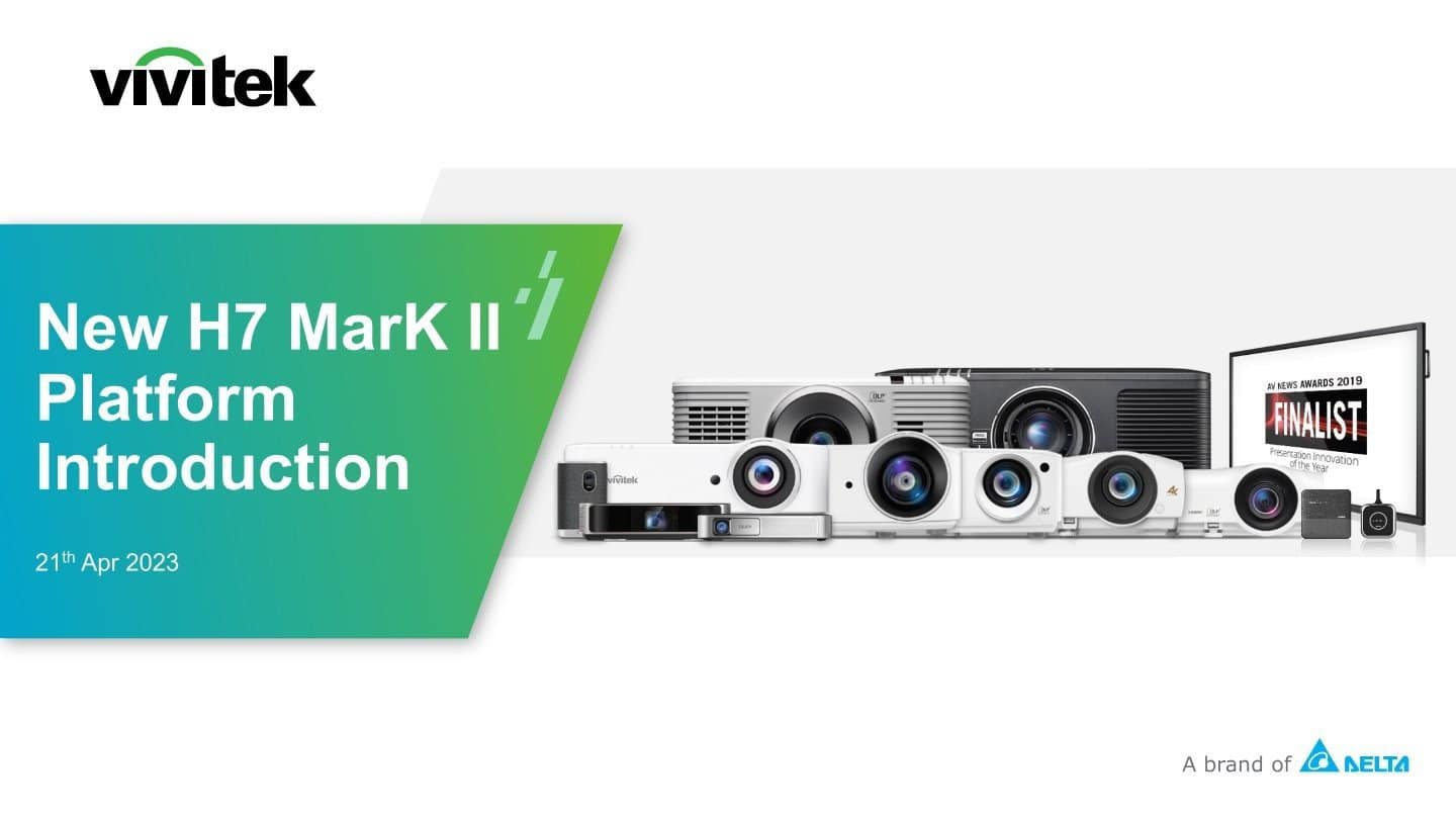Vivitek ra mắt dòng máy chiếu Laser 7H Series