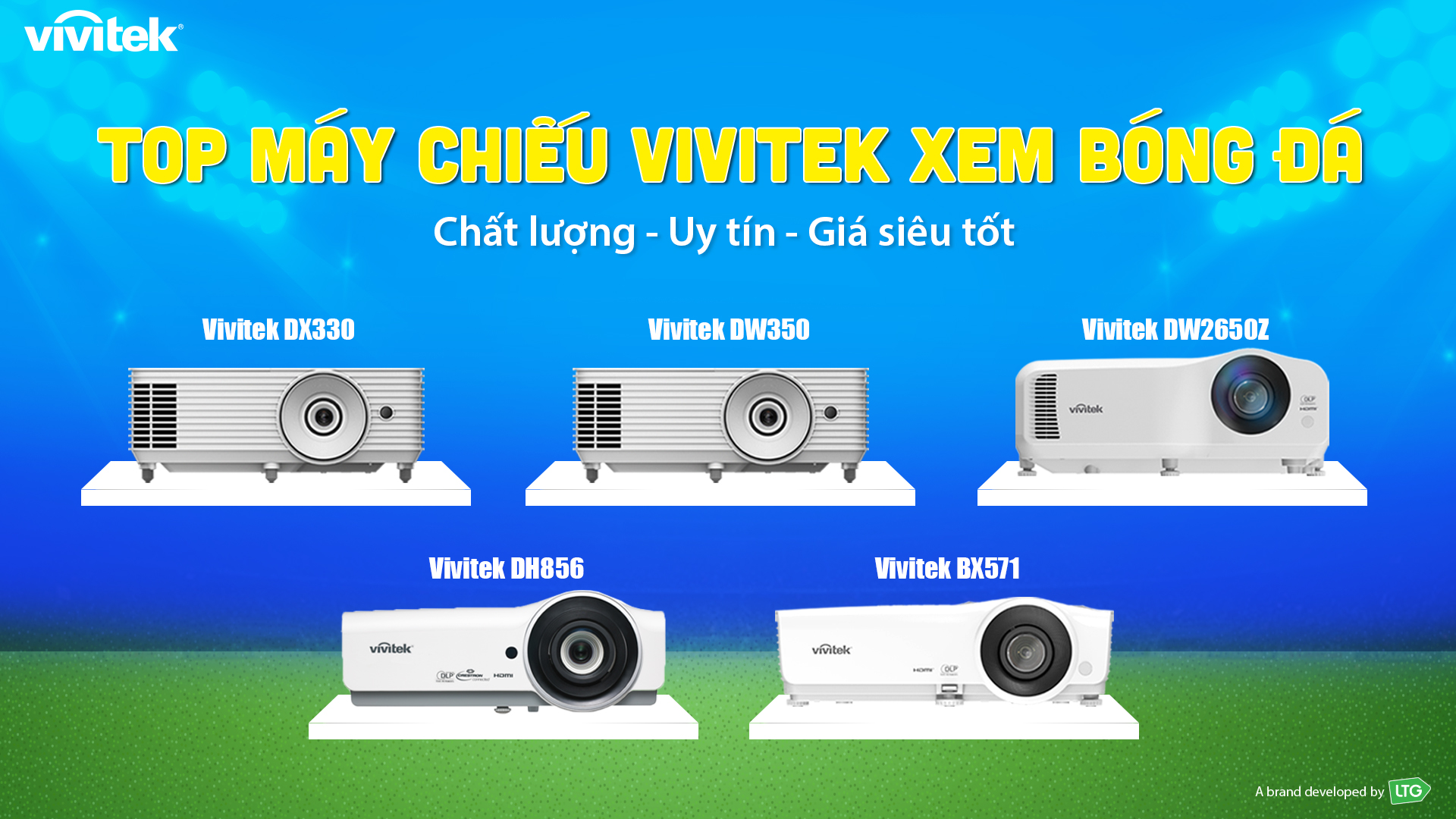 Top 5 máy chiếu Vivitek xem Euro 2024