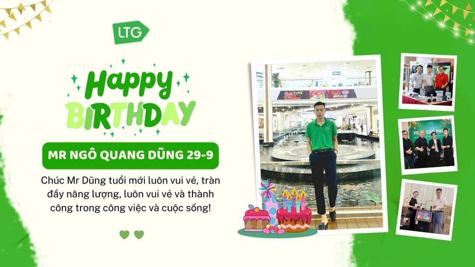 Chúc Mừng Sinh Nhật Mr.Ngô Quang Dũng 29/09
