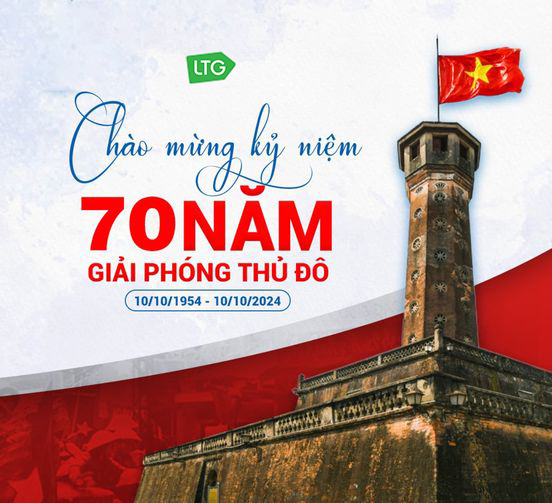 Chào mừng 70 năm Ngày Giải phóng Thủ đô 10/10/1954 – 10/10/2024