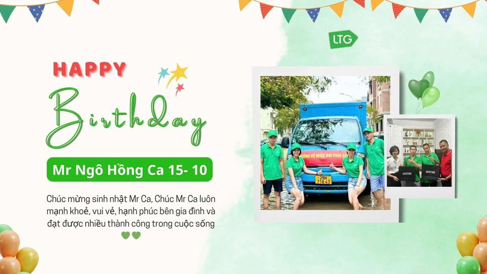 Chúc mừng Sinh Nhật Mr.Ngô Hồng Ca 15/10
