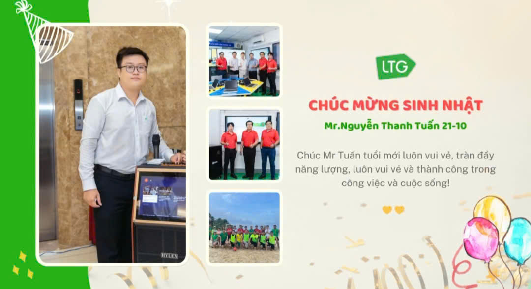 LTG Chúc mừng Sinh Nhật