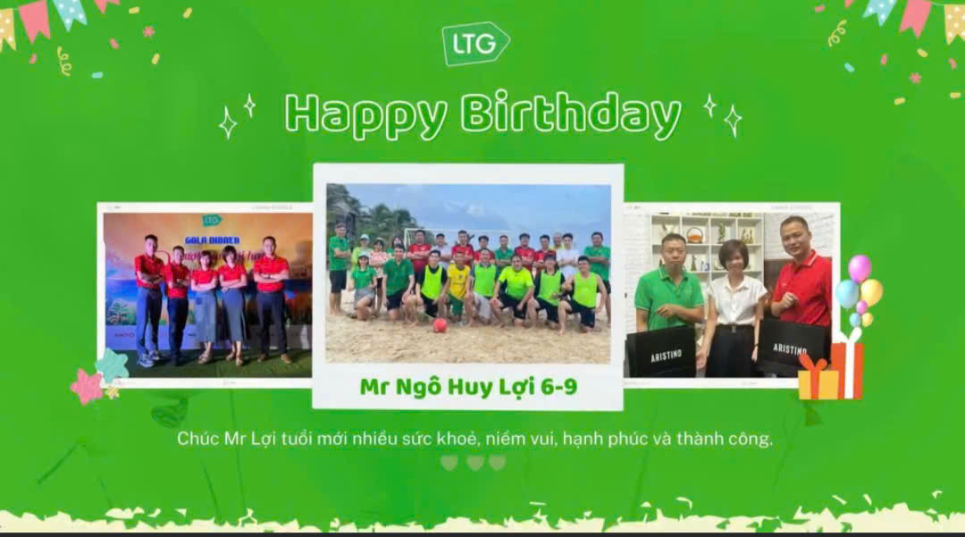 Chúc mừng Sinh Nhật Mr.Ngô Huy Lợi và Mr.Lương Hồng Khoa