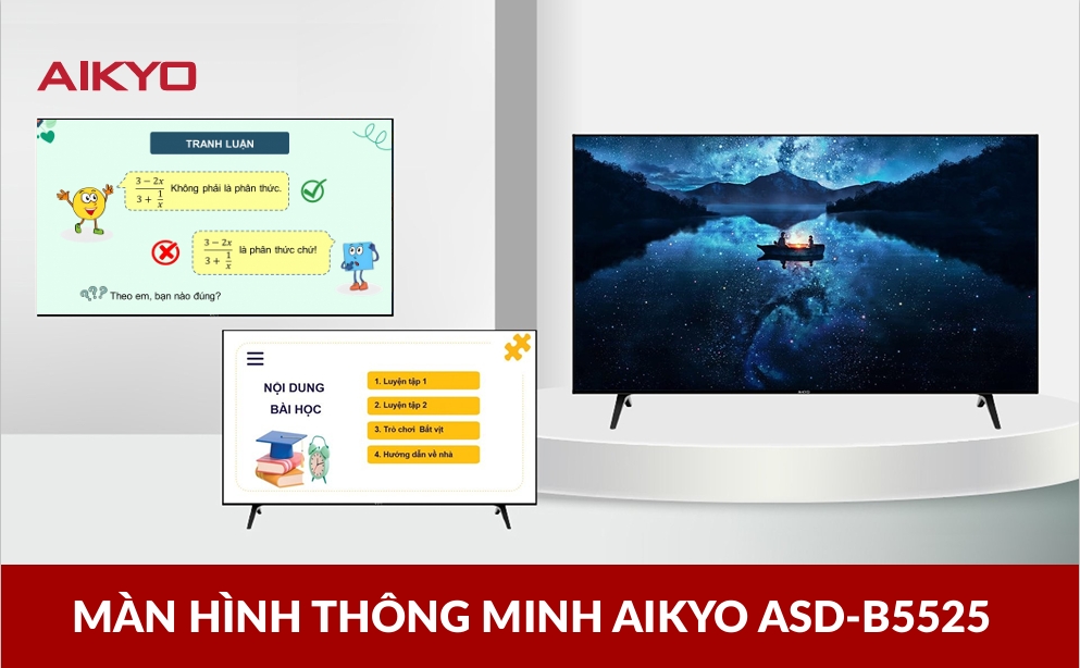 Màn hình thông minh Aikyo ASD-B5525