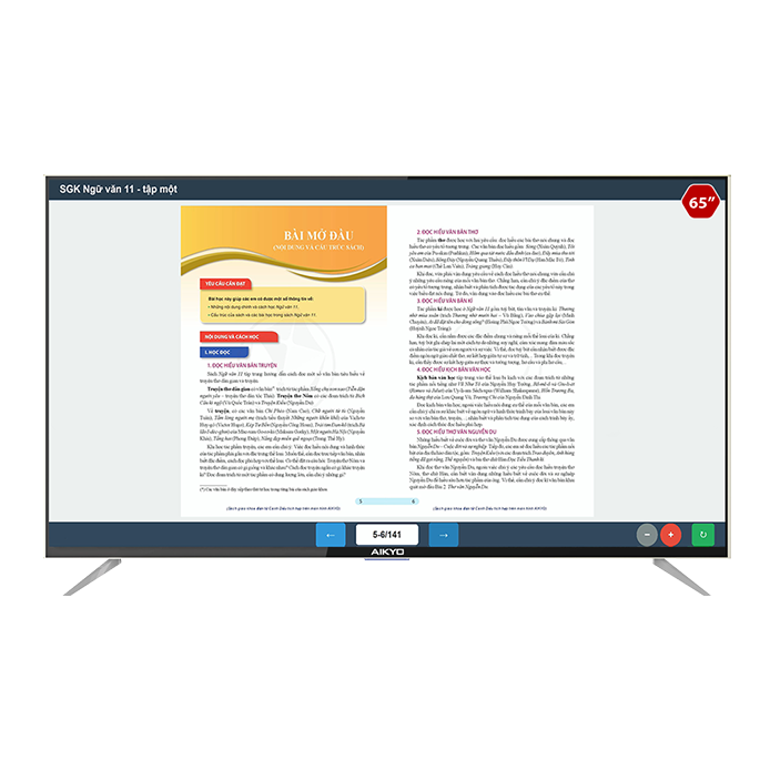 Màn hình hiển thị chuyên dụng Aikyo ASD-SE65UHD