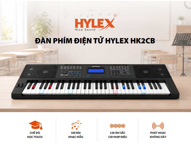 Đàn phím điện tử Hylex HK2CB